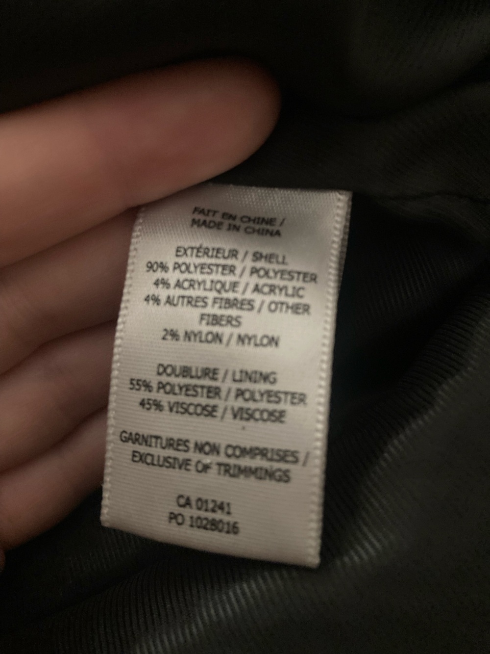 Simons Black Tweed Long Jacket Silver Buttons - Picture 6 of 6